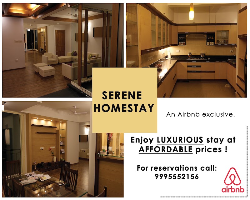 Serene Homestay - Serene Homestay Vimson Serene Apartments, Dussiyurkonam road, Bapuji Nagar, Pongumoodu, Thiruvananthapuram, Kerala 695011, India