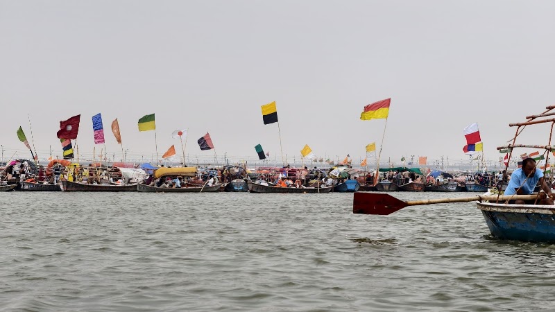 Triveni Sangam - Triveni Sangam, CVHP+38R, Prayagraj, Uttar Pradesh 211002, India