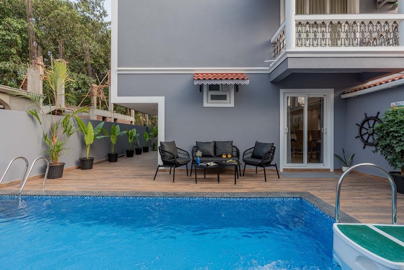 StayVista at Casa Viena - StayVista at Casa Viena, Villa no. 1, Elite Bennett Villas, Sernabatim Benaulim Rd, Ambeaxir, Benaulim, Goa 403708, India