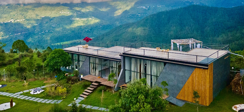 SaffronStays Glasshouse Celeste, Ranikhet - luxurious glass villa with breathtaking views