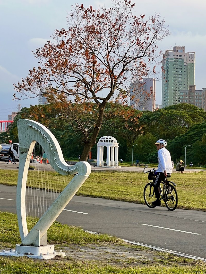 古亭河濱公園自行車道 - 古亭河濱公園自行車道, 100, Taiwan, Taipei City, Da’an District, Shida Rd, 堤外河濱自行車道