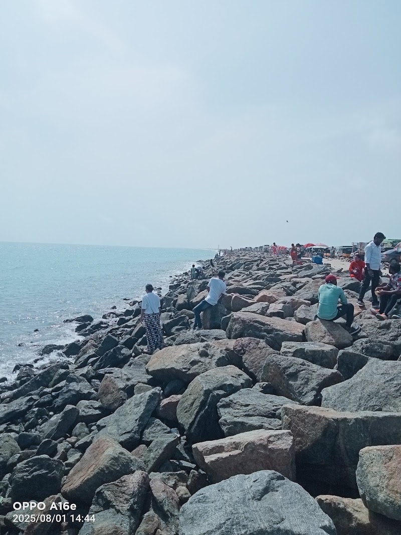 Arichal Munai Beach, Dhanush Kodi - Arichal Munai Beach, Dhanush Kodi, Dhanushkodi, Tamil Nadu, India