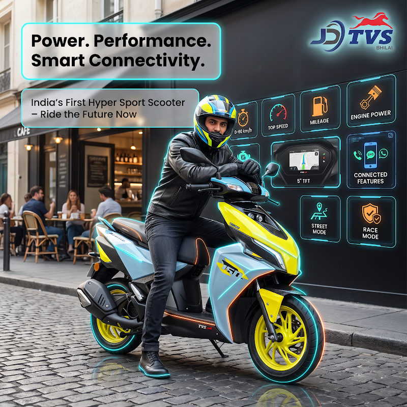 JD TVS Junwani - JD TVS Junwani, Junwani Rd, Kohka, Bhilai, Chhattisgarh 490023, India