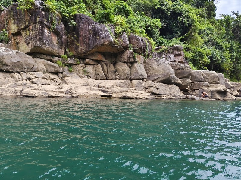 Dawki river view point - Dawki river view point, 52Q9+RCR, Dawki Bridge, Dawki, Meghalaya 793109, India