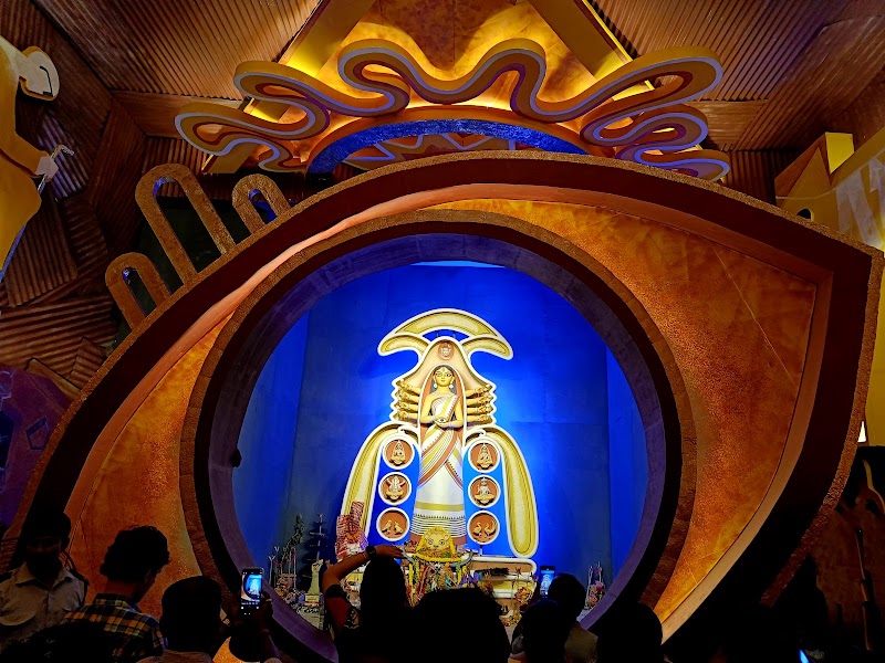 Taltala Durga Puja Pandal - Taltala Durga Puja Pandal, G937+6V3, Unnamed Road, Jodhpur Park, Kolkata, West Bengal 700045, India