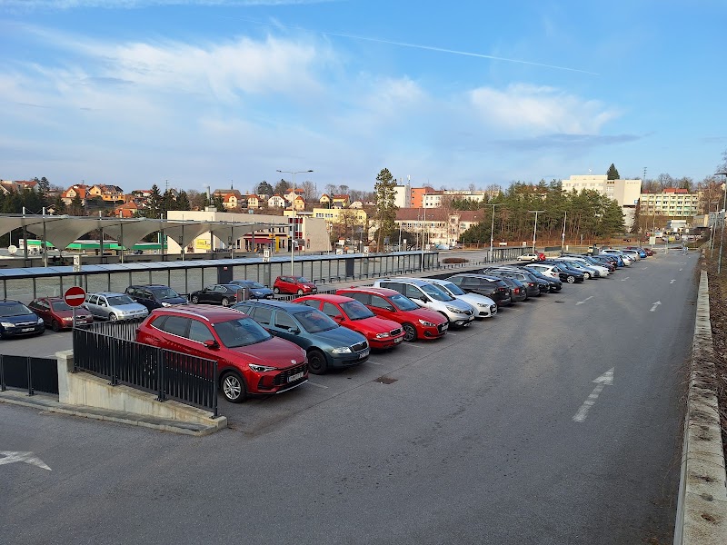 [P] Parkoviště P5 - Autobusové nádraží - [P] Parkoviště P5 - Autobusové nádraží, Unnamed Road, 381 01 Český Krumlov-Český Krumlov 1, Czechia