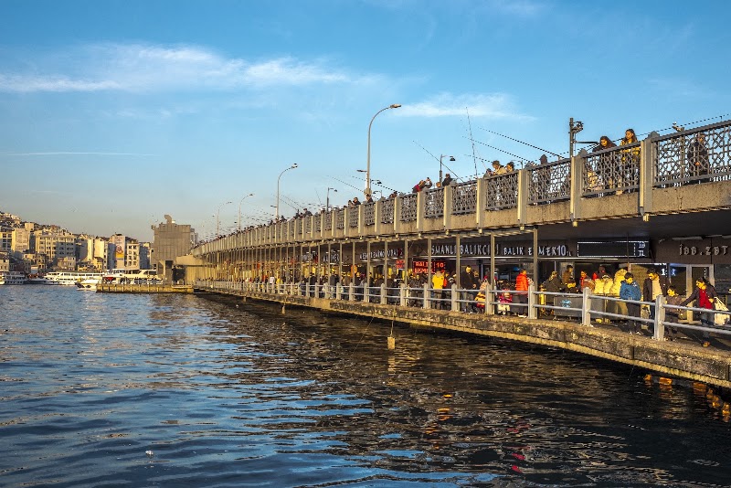 Galata Bridge - Galata Bridge, Kemankeş Karamustafa Paşa, Galata Köprüsü, 34425 Beyoğlu/İstanbul, Türkiye