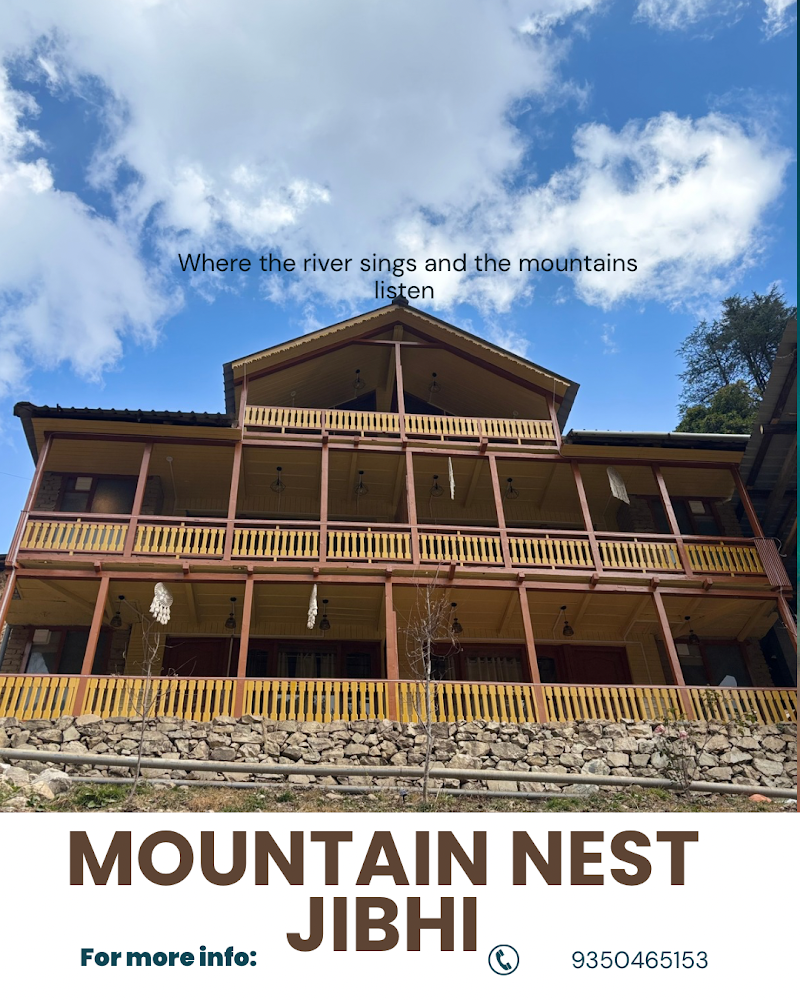 Mountain Nest Stay - Mountain Nest Stay Village Hirab, Hirab-Sajwar, Road, P.O, Shoja, Jibhi, Himachal Pradesh 175123, India