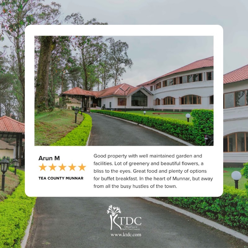 Tea County Munnar - Tea County Munnar KTDC Hill Resort, Tea County Rd, Ikka Nagar, Munnar, Kerala 685612, India