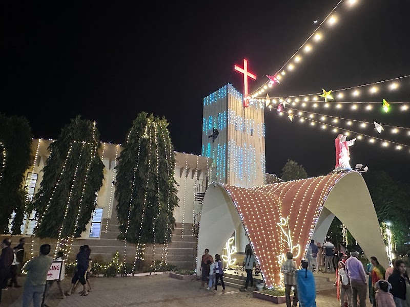 St. Joseph's Cathedral - St. Joseph's Cathedral, 8Q7C+WVC, Vijaya Nagar, Chikkamagaluru, Karnataka 577101, India