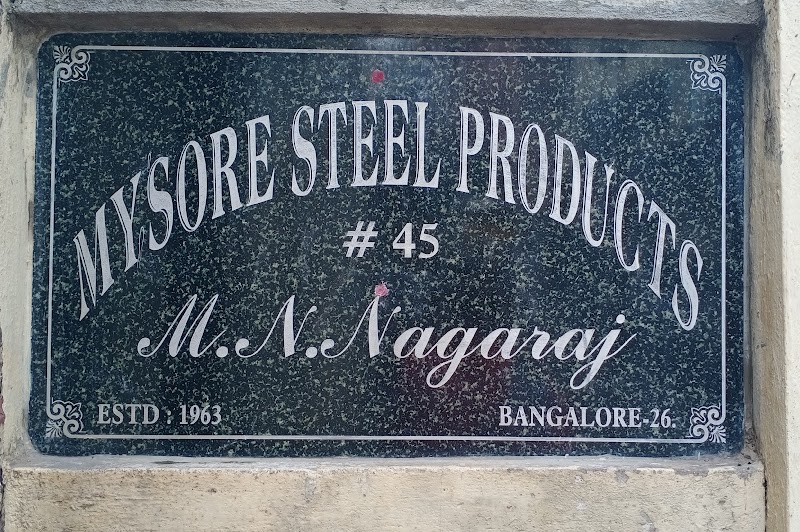 Mysore Steel Products - Mysore Steel Products, #45 , 1st Main Road 'A' Street, Mysore Rd, New Guddadahalli, Guddadahalli, Bengaluru, Karnataka 560026, India