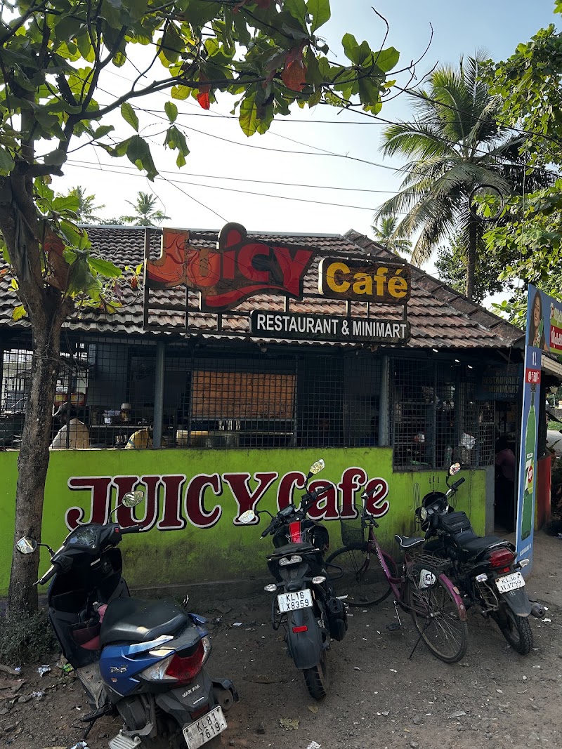Juicy Cafe - Juicy Cafe, Bureau Junction, North Middle Cliff, near Kuttikattu temple, Varkala, Keralam 695141, India