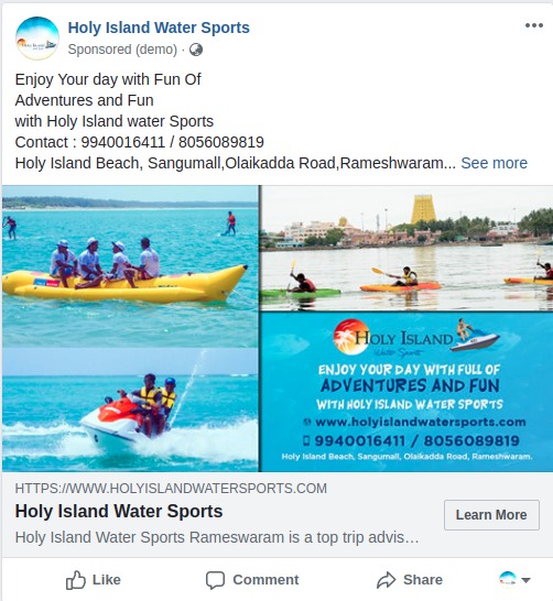 Holy Island Water Sports - Holy Island Water Sports, Sangumall, Olaikudda Road, Rameswaram, Tamil Nadu 623526, India