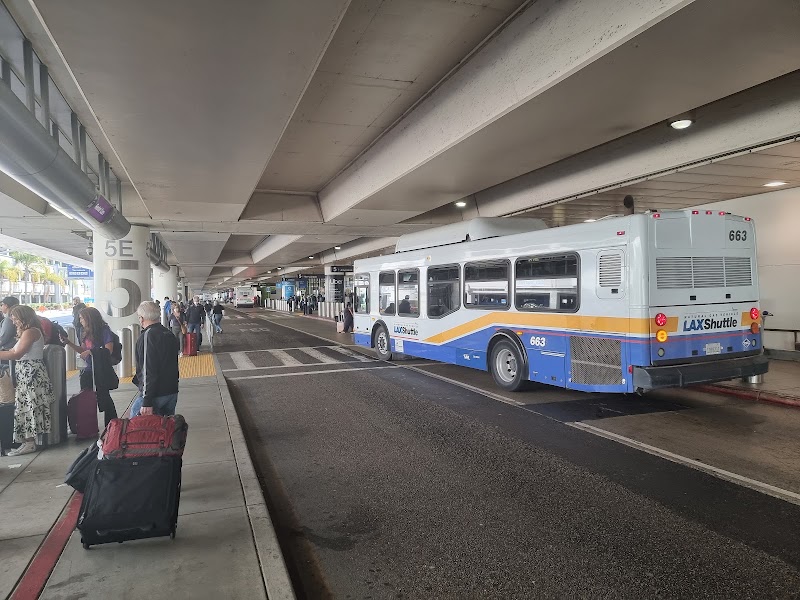 LAX Terminal 5 Lower Level FlyAway Stop - LAX Terminal 5 Lower Level FlyAway Stop, Los Angeles, CA 90045, USA