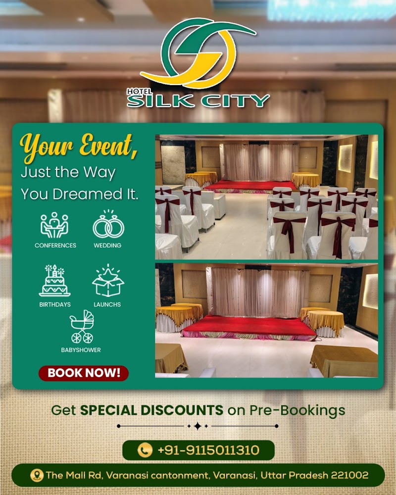 Hotel Silk City - Hotel Silk City The Mall Rd, Varanasi cantonment, Varanasi, Uttar Pradesh 221002, India