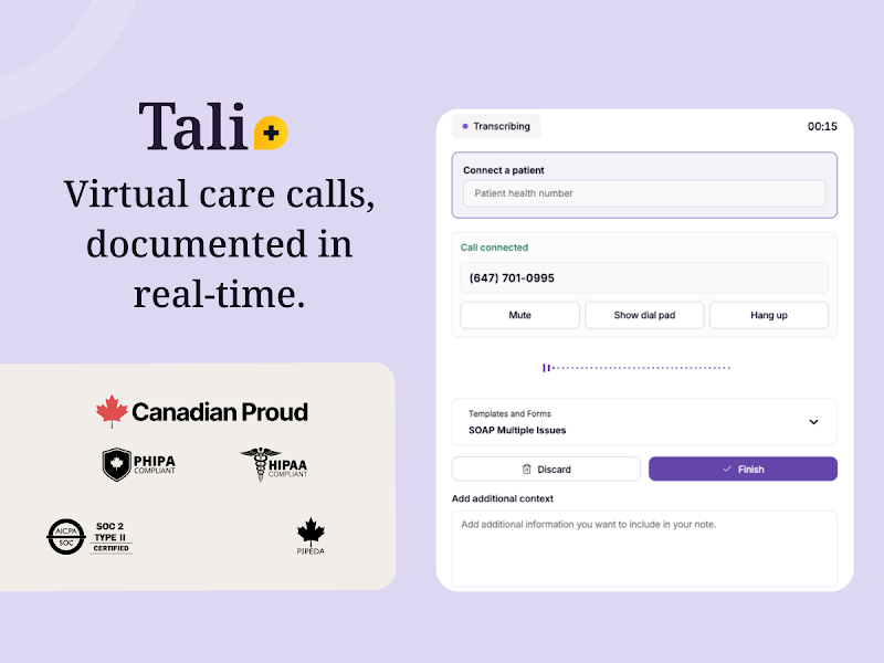 Tali AI - Tali AI, 1255 Bay St. Ste 700, Toronto, ON M5R 2A9, Canada