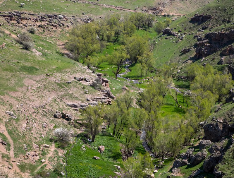 آبشار ورگه سران - آبشار ورگه سران, 5XMH+9Q, Vargehsarān, Ardabil Province, Iran