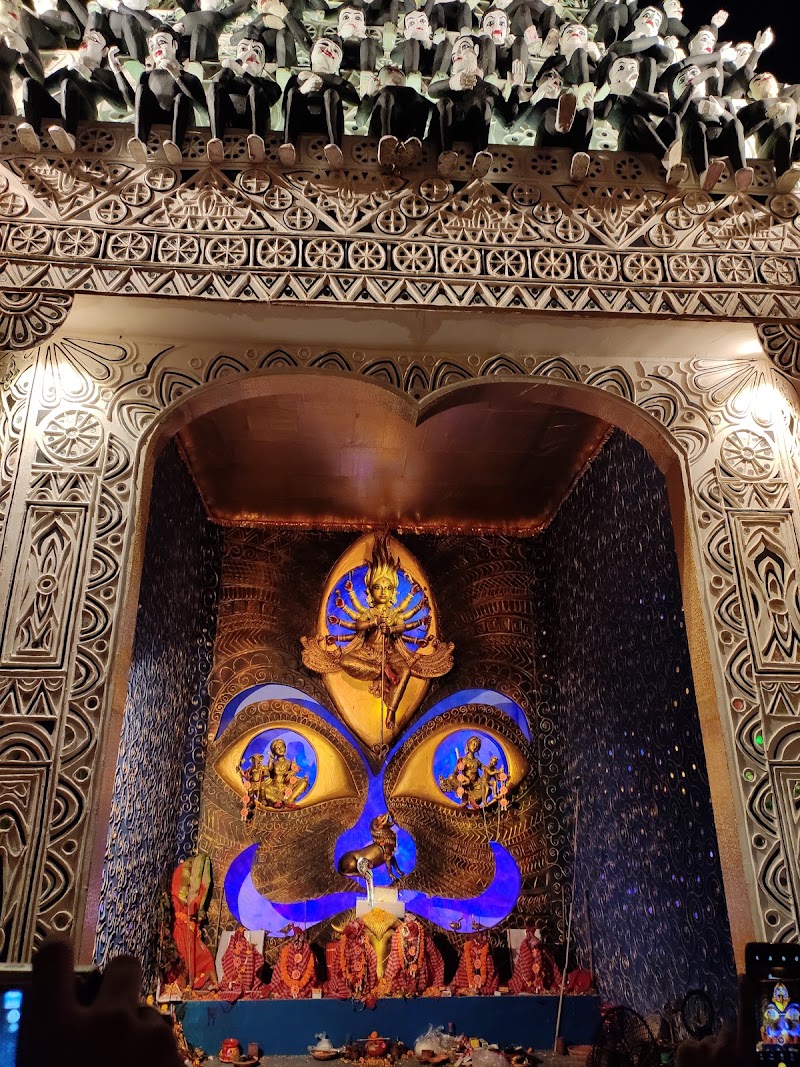 Hindusthan Park Durga Puja - Hindusthan Park Durga Puja, 55 B, opposite of Basanti Devi College, Golpark, Hindustan Park, Gariahat, Kolkata, West Bengal 700029, India