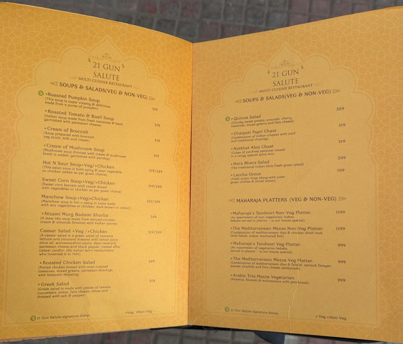 21 Gun Salute Restaurant | Best Restaurants in Gurgaon - 21 Gun Salute Restaurant | Best Restaurants in Gurgaon First Floor, SCO 35-36, Leisure Valley Rd, opp. Bikaner Wale, Sector 29, Gurugram, Haryana 122001, India