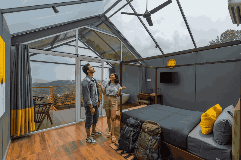 The Hosteller Bam Vagamon - The Hosteller Bam Vagamon situated at, Land - Vattapathal, 968/47-1-4, Panchayat- Elapara, Peerumade, Vagamon, Kerala 685501, India