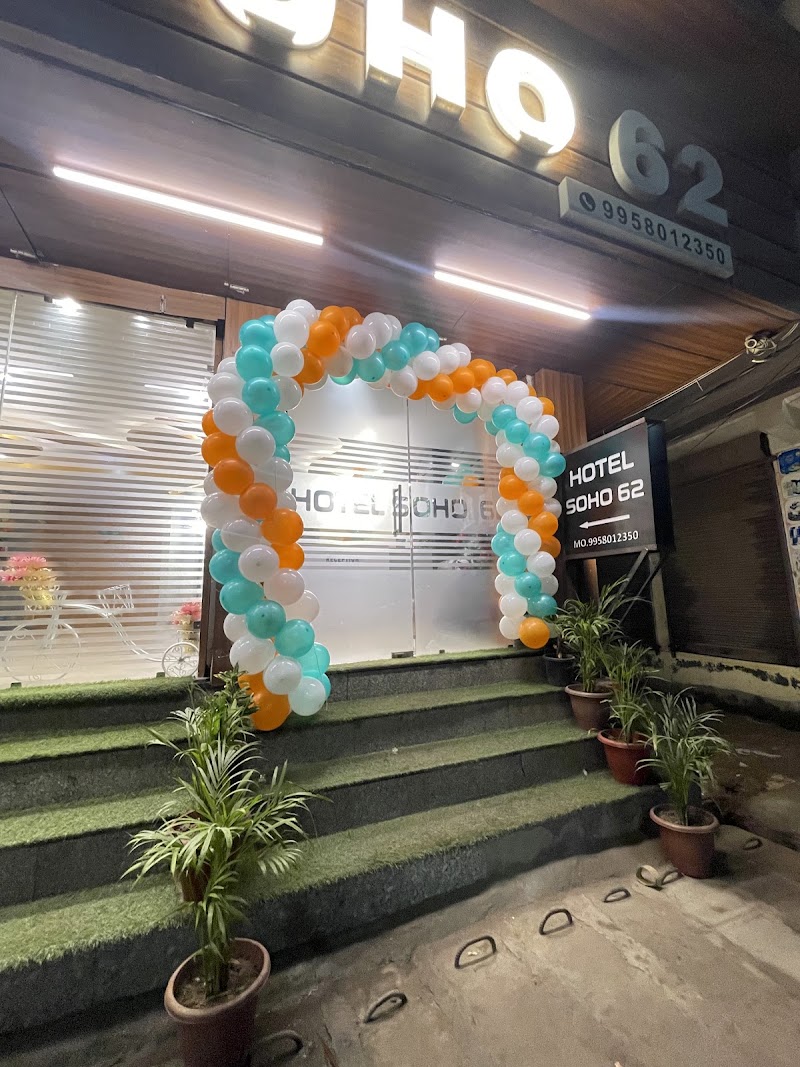 Hotel Soho 62 - Hotel Soho 62 J983+5WM, Rajiv Vihar Rd, Phase 2, Khora Colony, Sector 62A, Noida, Uttar Pradesh 201020, India