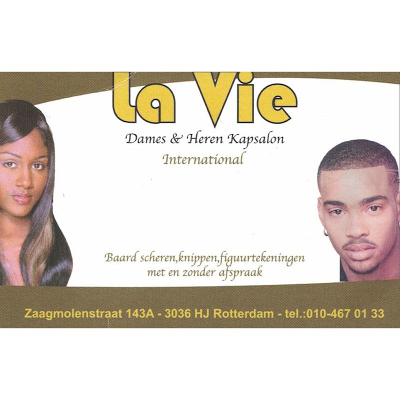 Kapsalon La Vie💈 - Kapsalon La Vie💈, Zaagmolenstraat 143-A, 3036 HJ Rotterdam, Netherlands