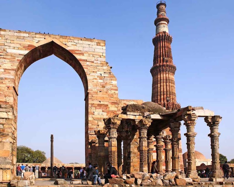 Iron Pillar of Mehrauli, Delhi - Iron Pillar of Mehrauli, Delhi Mehrauli, G5FM+VXW, Seth Sarai, Mehrauli, New Delhi, Delhi 110030, India