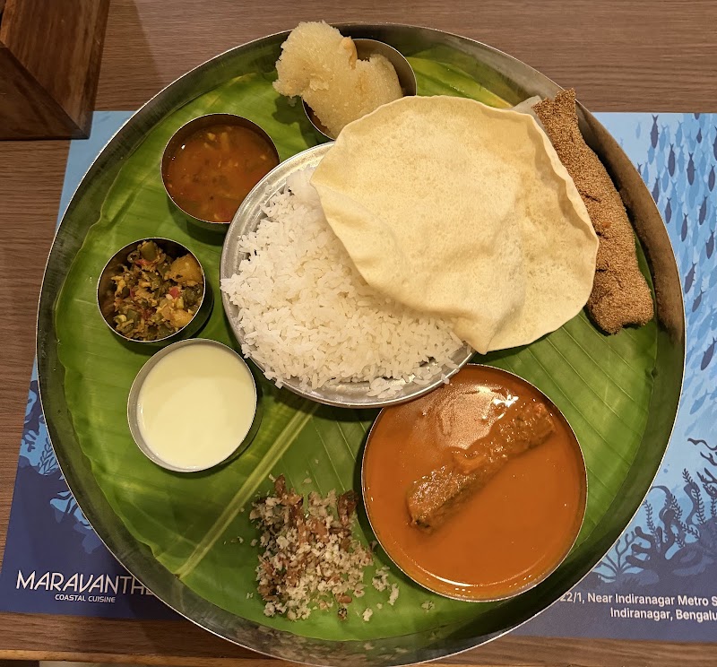 Maravanthe Coastal Cuisine - Maravanthe Coastal Cuisine 322/1, Chinmaya Mission Hospital Rd, Near Indiranagar Metro Station, Binnamangala, Stage 1, Indiranagar, Bengaluru, Karnataka 560038, India