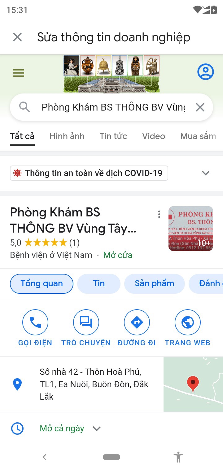 Phòng Khám BS THÔNG BV Vùng Tây Nguyên - Phòng Khám BS THÔNG BV Vùng Tây Nguyên Số nhà, Buôn/01A Buôn, Niêng, Ea Nuôl, Đắk Lắk, Vietnam