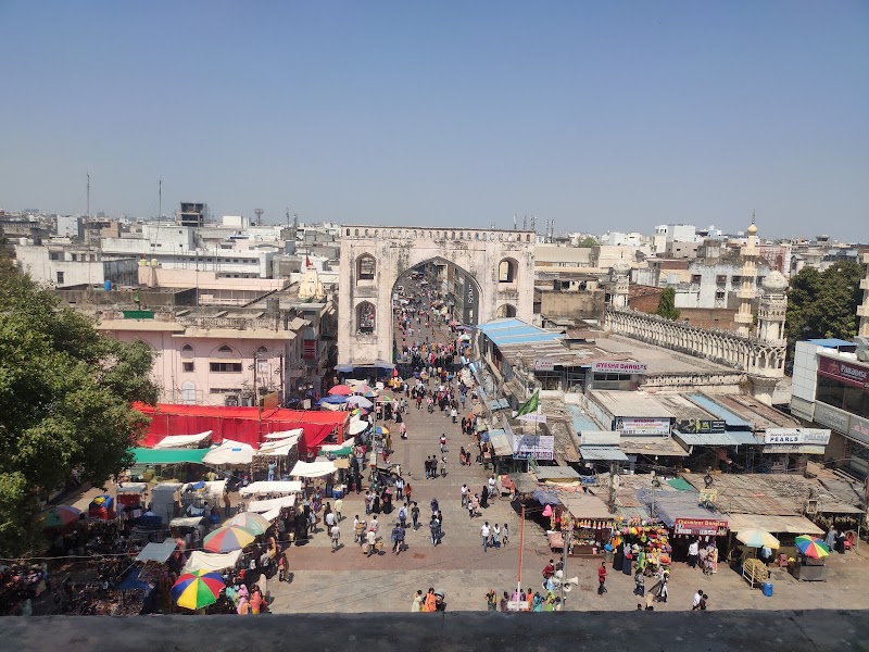 Shri Bhagya Laxmi Mandir, Charminar - Shri Bhagya Laxmi Mandir, Charminar, Charminar Cir, Charminar, Ghansi Bazaar, Hyderabad, Telangana 500002, India
