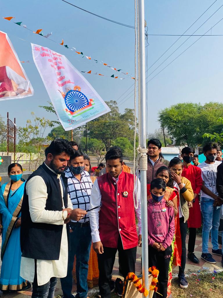 Major dhyan chand chowk - Major dhyan chand chowk, 32QH+3Q9, Basantpur, Rajnandgaon, Chhattisgarh 491441, India