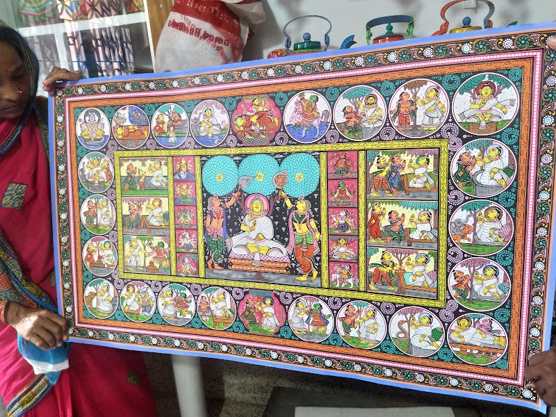 Pattachitra Artist Chandan - Pattachitra Artist Chandan Raghurajpur Rd, Raghurajpur, Chandanpur, Jagannathballava, Odisha 752012, India
