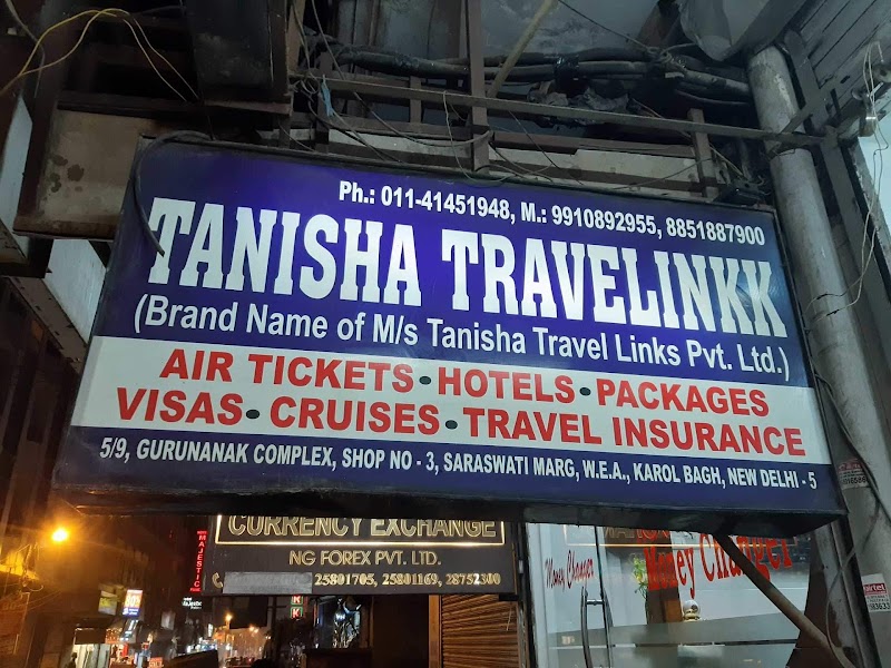 Tanisha Travel Links Pvt. Ltd. - Tanisha Travel Links Pvt. Ltd. 207, 2nd Floor, 5/9 ,Guru Nanak, Complex, Saraswati Marg, Block 5, WEA, Karol Bagh, New Delhi, Delhi, 110005, India