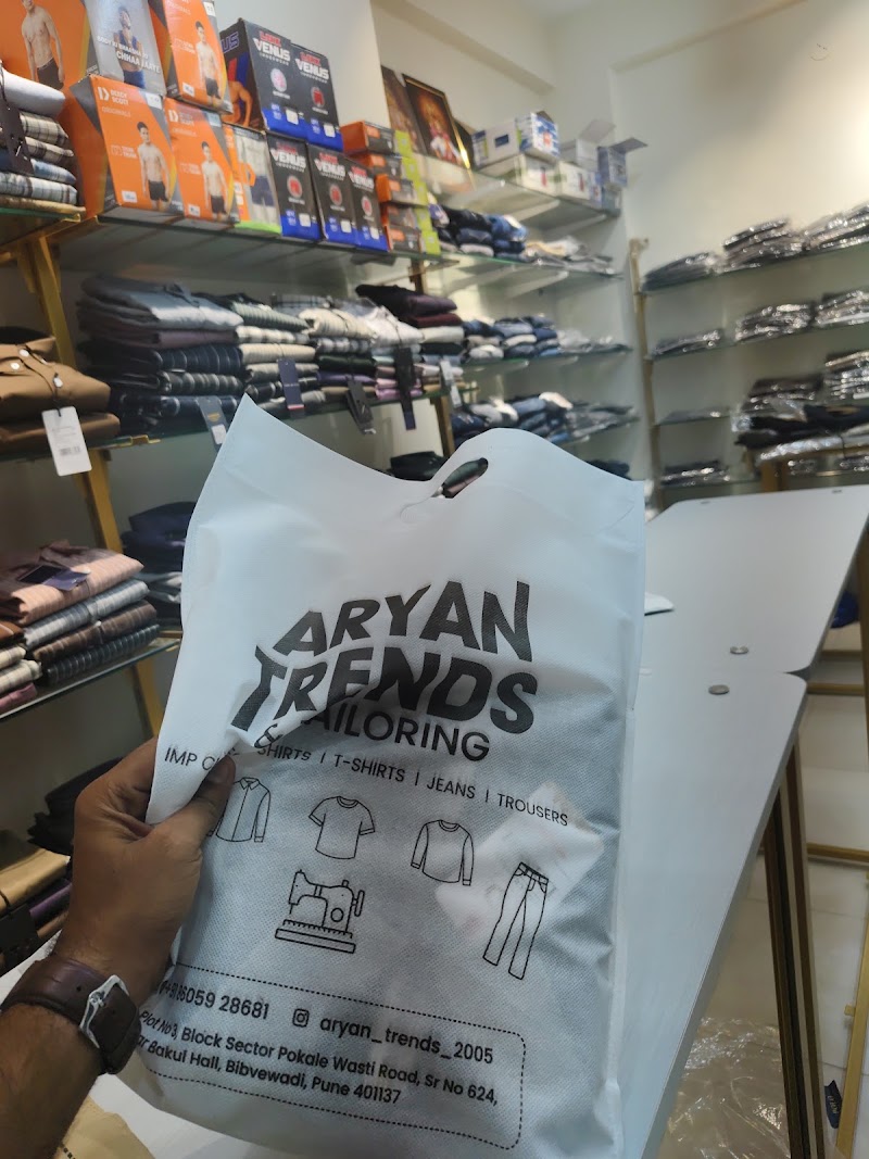 Aryan Trends and Tailoring - Aryan Trends and Tailoring Address: plot no 3, sr no 624, road, near Bakul Hall Road, Pokale Vasti, block sector, Bibwewadi, Pune, Maharashtra 411037, India