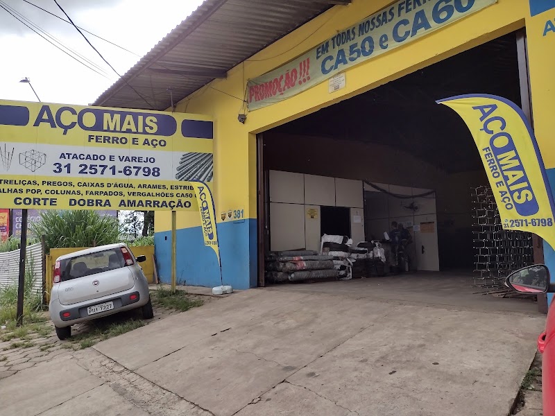 Aço Mais Betim - Ferragens, Treliças, Arames, Vergalhões - Aço Mais Betim - Ferragens, Treliças, Arames, Vergalhões Av. Juiz Marco Túlio Isaac, 381 - e 401 - Jardim da Cidade, Betim - MG, 32604-245, Brazil
