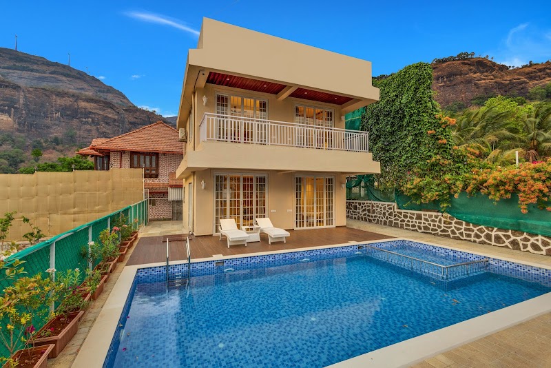ELIVAAS Heavenly Homes - 2 BHK Villa with Private Pool in Karjat - ELIVAAS Heavenly Homes - 2 BHK Villa with Private Pool in Karjat, Heavenly Homes, Bungalow no 9, Sahyadri Hills, Shayadri Hill Resort, Phase 3, Karjat, Jambrung, Deopada, Maharashtra 410201, India