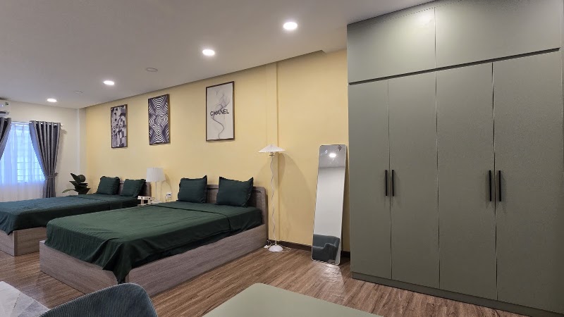 Flamingo Family Studio - 2 Queen Spring Mattress Beds & Spacious Room - Near Bui Vien Walking Street 200m - LGBTQ Friendly - Flamingo Family Studio - 2 Queen Spring Mattress Beds & Spacious Room - Near Bui Vien Walking Street 200m - LGBTQ Friendly, 147/#14 Đề Thám, Cầu Ông Lãnh, Hồ Chí Minh, Vietnam