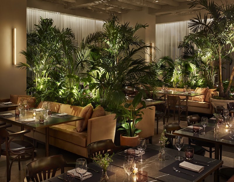 The Terrace and Outdoor Gardens at the Times Square EDITION