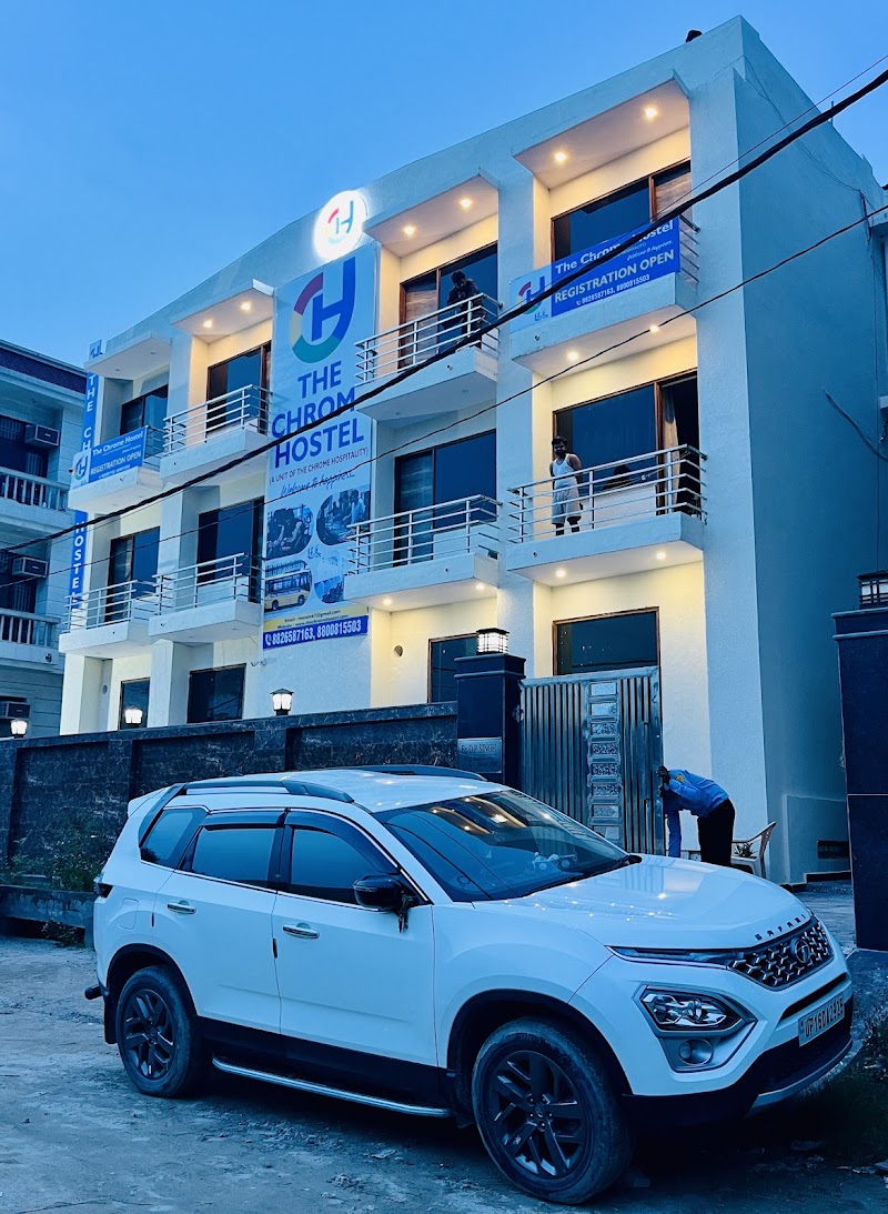 The Chrome Hostel - Best Boy's hostel in greater Noida - The Chrome Hostel - Best Boy's hostel in greater Noida Near Sharda University opposite DTC college plot no - 64 Namoli knowledge park 3 greater noida Oposite, Dronacharya college, Knowledge Park III, Greater Noida, Gujarpur, Uttar Pradesh 201306, India