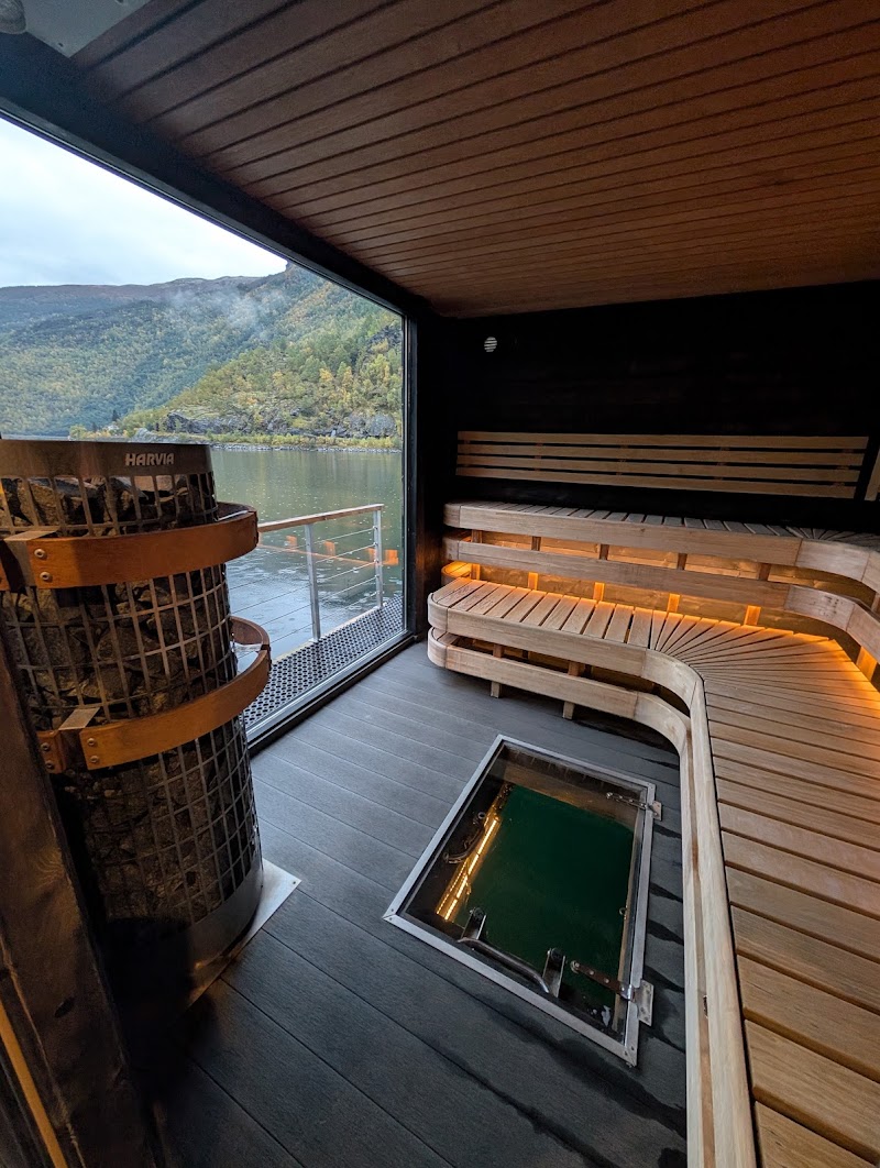 FjordSauna FLÅM - FjordSauna FLÅM, Postboks 50 Besøksadresse: Vikjavegen, Pier, number 10, 5742 Flåm, Norway