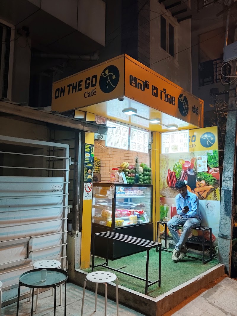 ON THE GO cafe - HSR LAYOUT - ON THE GO cafe - HSR LAYOUT No 824, ground floor, 27th Main Rd, below printo, 1st Sector, HSR Layout, Bengaluru, Karnataka 560102, India