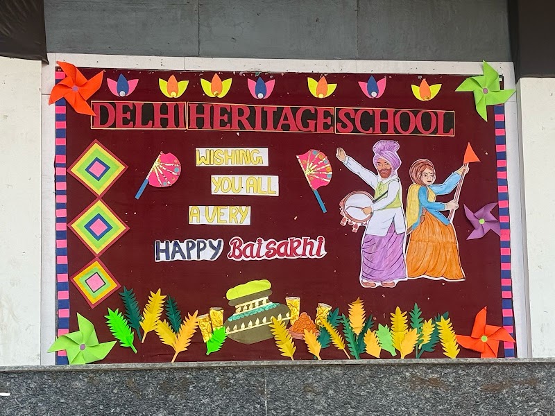 Delhi Heritage School - Delhi Heritage School, Oppo, Main, Kanjhawala Rd, Jain Colony, Sector 22, Rohini, Delhi, 110086, India