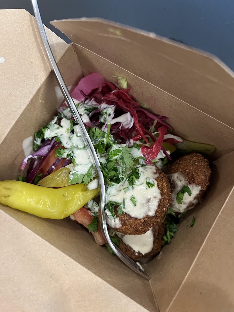 King of Falafel Kiosk - King of Falafel Kiosk 216-198 Euston Rd., London NW1 2DA, UK