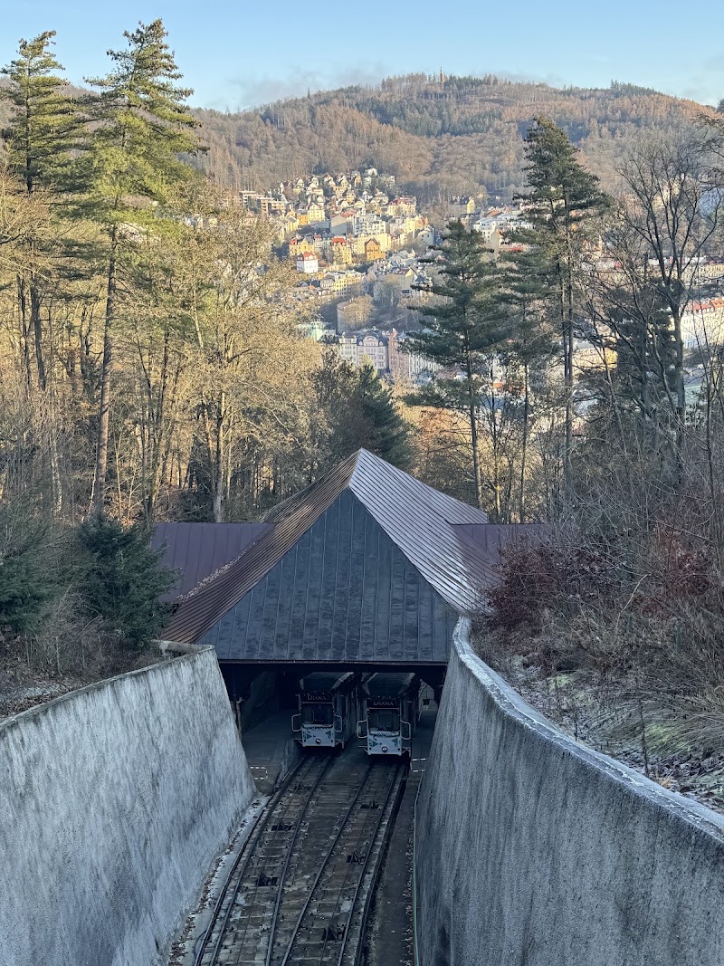 Diana Funicular - Middle Station - Diana Funicular - Middle Station, Sovova stezka 470/1, 360 01 Karlovy Vary-Karlovy Vary 1, Czechia