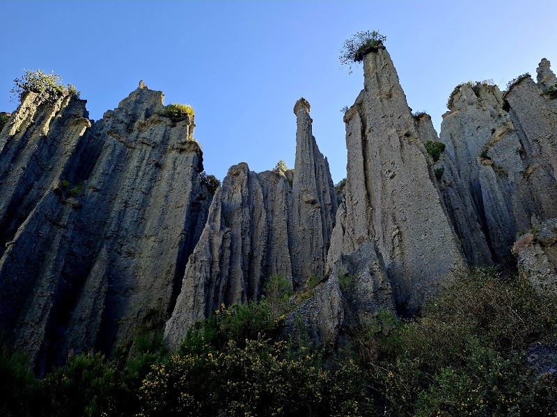 Putangirua Pinnacles Scenic Reserve and campsite - Putangirua Pinnacles Scenic Reserve and campsite, New Zealand, Cape Palliser 5772, New Zealand