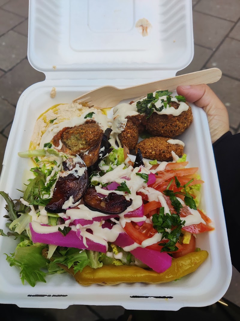 King of Falafel Kiosk - King of Falafel Kiosk 216-198 Euston Rd., London NW1 2DA, UK