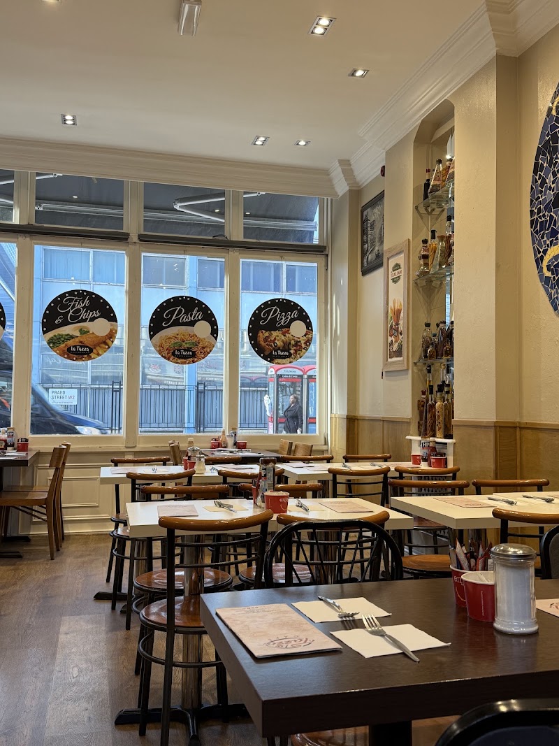 La Tazza Cafe - La Tazza Cafe 143 Praed St, Tyburnia, London W2 1RL, UK