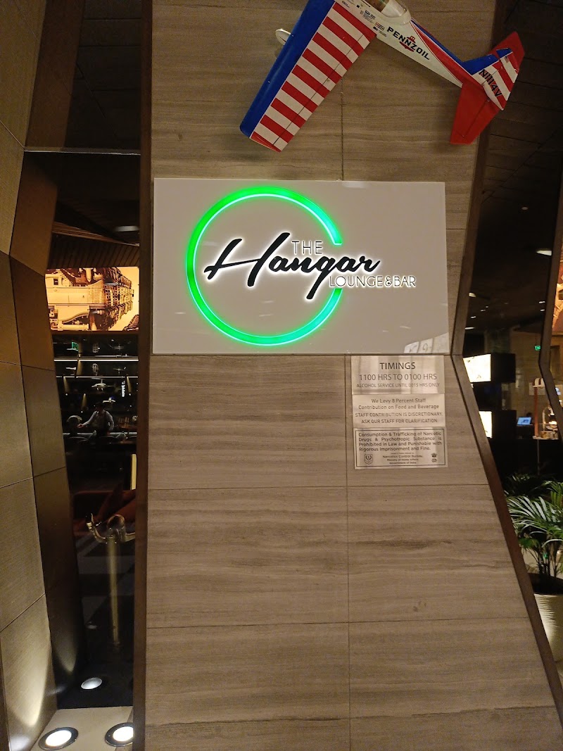 The Hangar Lounge & Bar - Aerocity’s Premier bar & Lounge - The Hangar Lounge & Bar - Aerocity’s Premier bar & Lounge Lobby Level, Holiday Inn New Delhi International Airport, Gate No. 1, Asset Area 12 Hospitality District, Asset Area 12, Hospitality District, Indira Gandhi International Airport, Aerocity, New Delhi, Delhi 110037, India