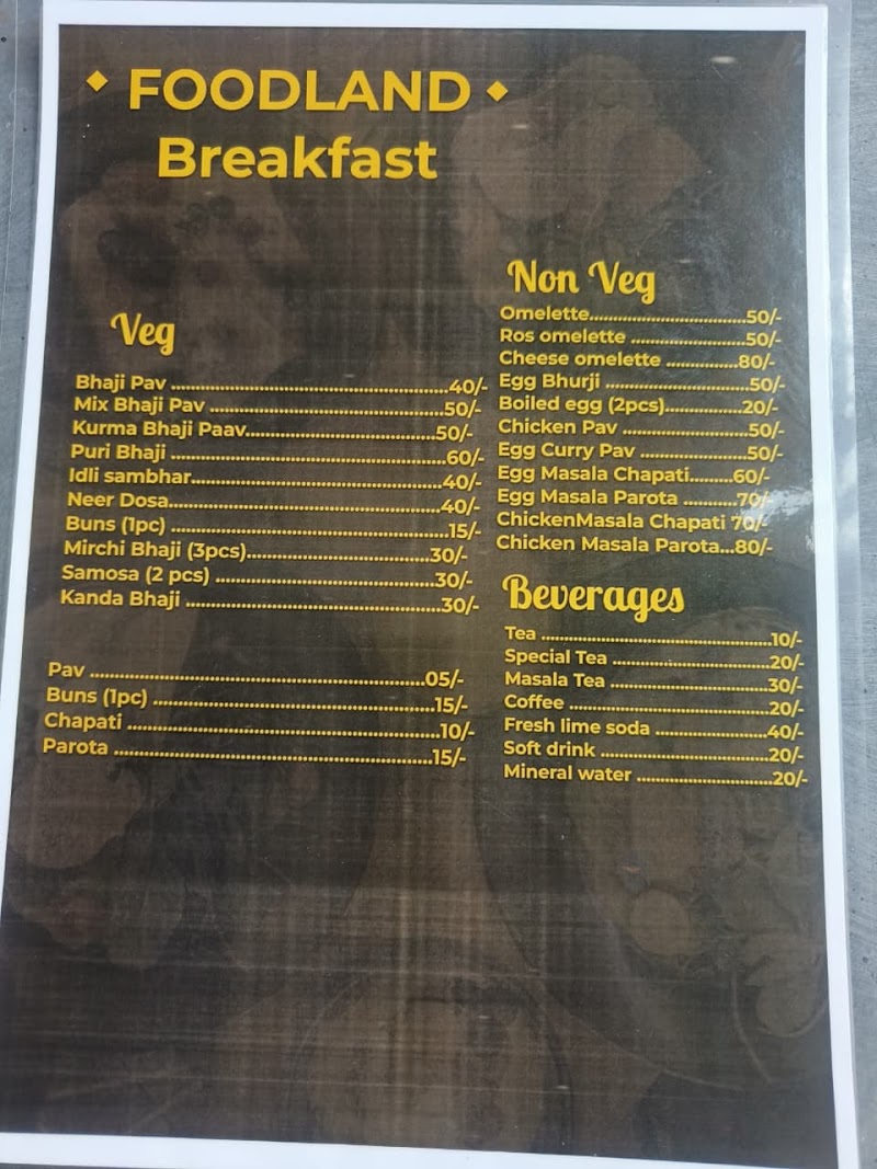 Foodland family restaurant - Foodland family restaurant, G-4, D'costa commercial complex, Malbhat, Margao, Goa 403601, India