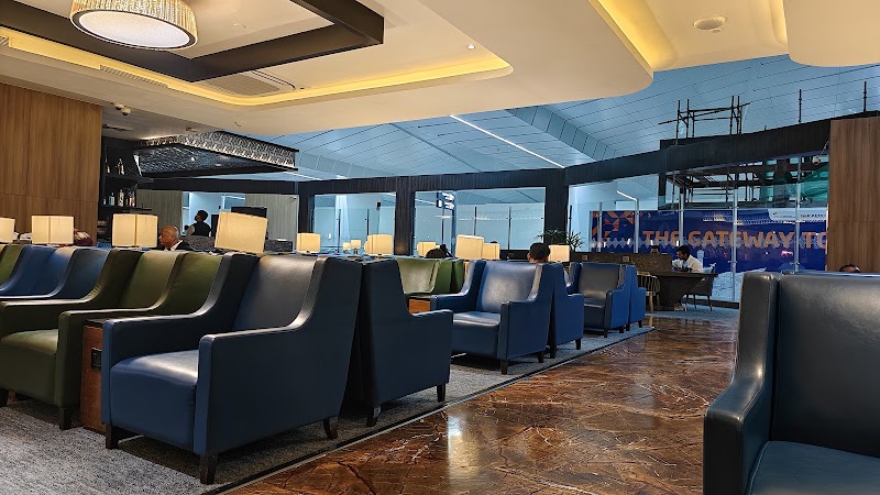 Encalm Lounge- T3 Domestic Departures - Encalm Lounge- T3 Domestic Departures Mezzanine level, domestic departures, Terminal 3, IGI Airport, New Delhi, Delhi, 110037, India